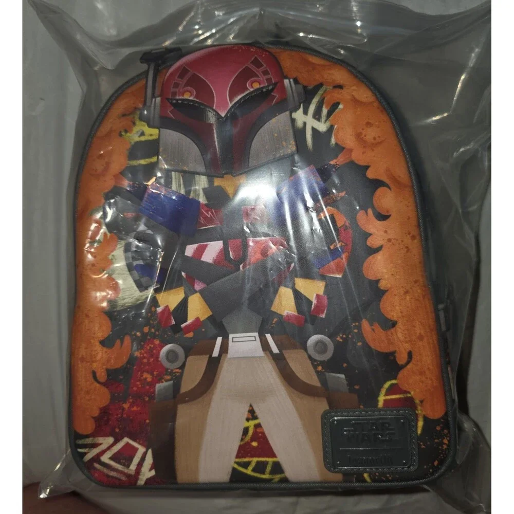 NWOT Disney star wars sabinw spray paint mini backpack purse bookbag!